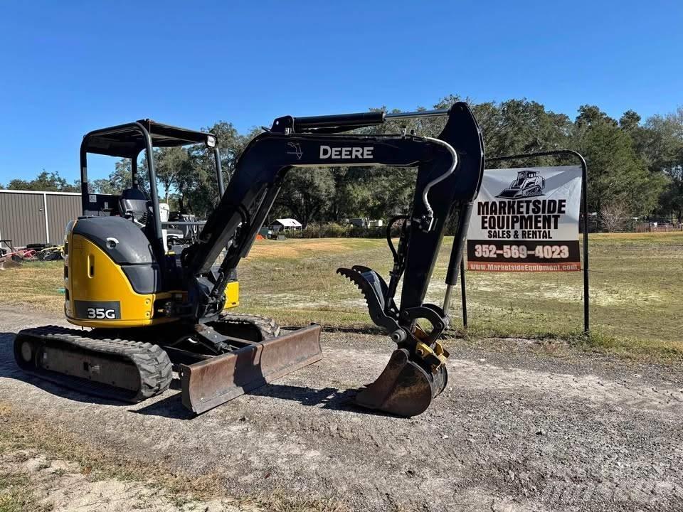 John Deere 35 G Crawler excavators