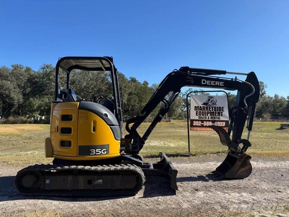 John Deere 35 G Crawler excavators