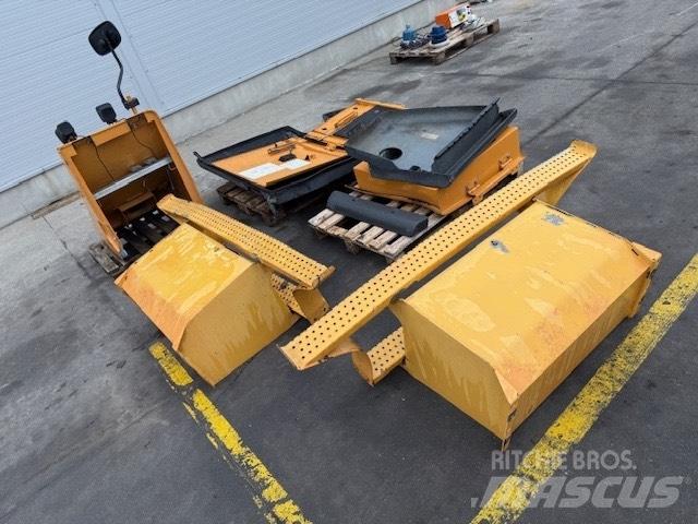 CASE WX 165 BODY Chassis and suspension