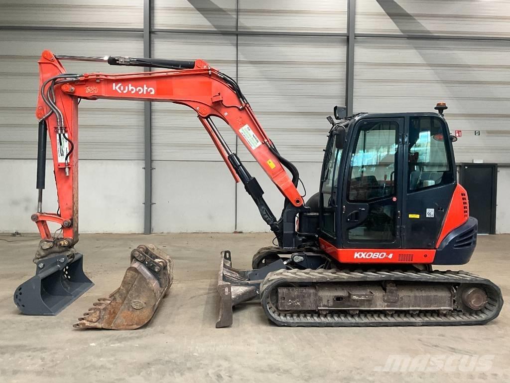 Kubota KX 080-4 Mini excavators  7t - 12t