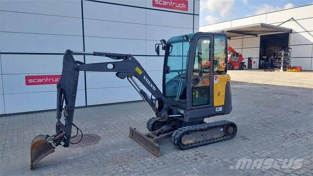 Volvo EC20D Wheeled excavators