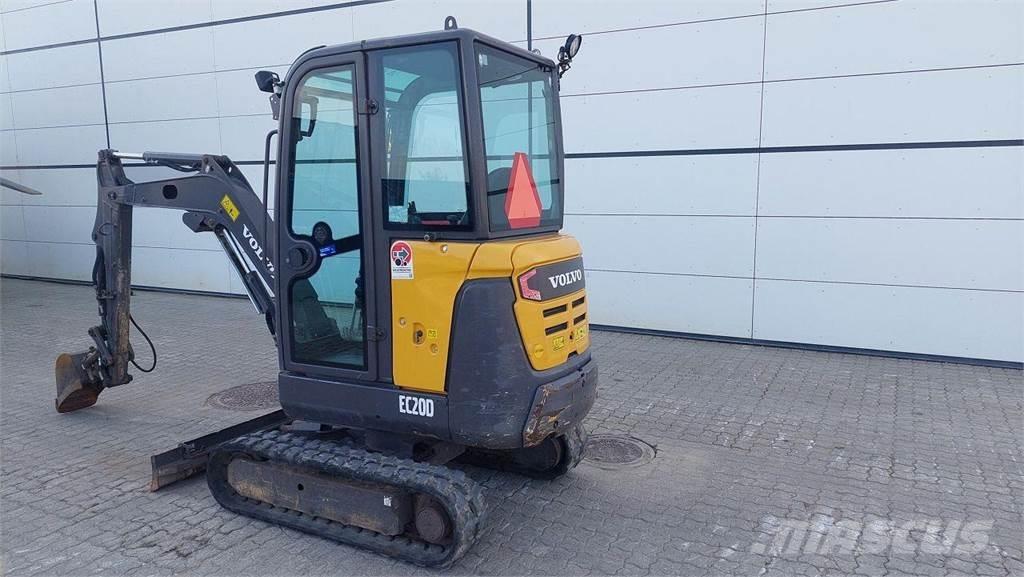 Volvo EC20D Wheeled excavators
