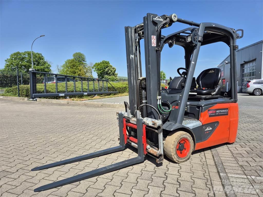 Linde E16C-02 Electric forklift trucks