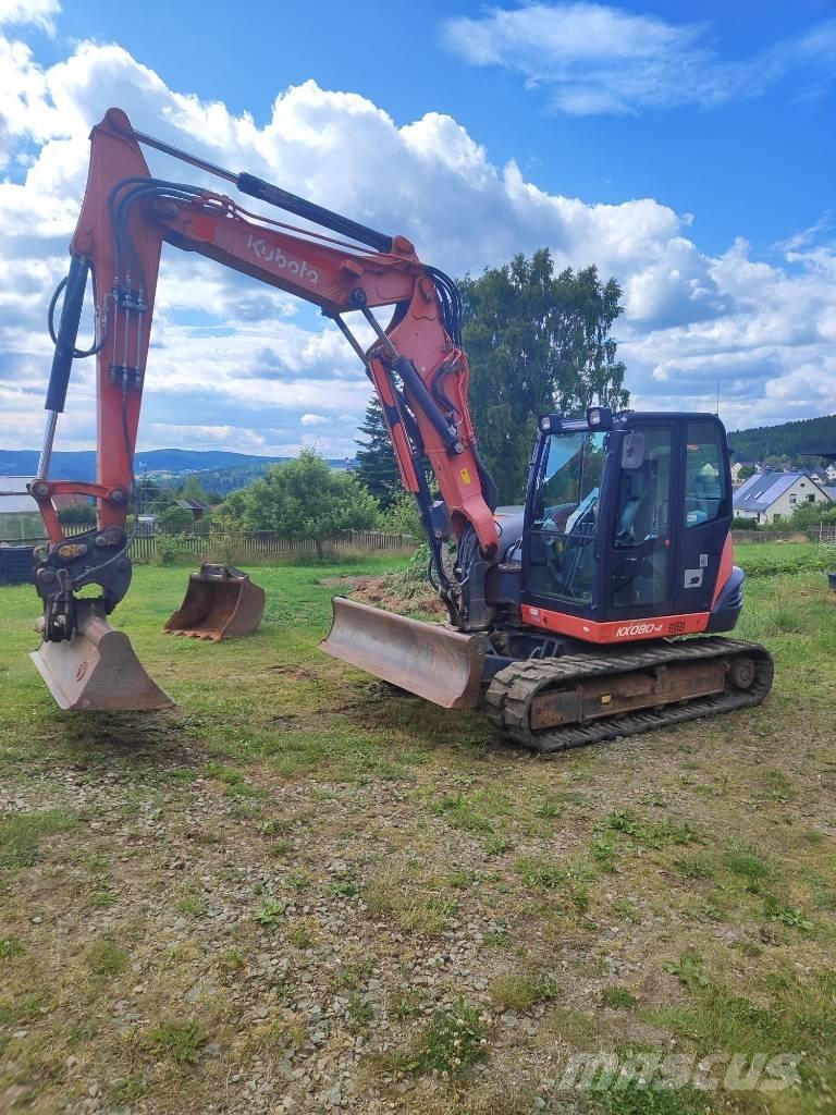 Kubota KX 080-4 Mini excavators  7t - 12t
