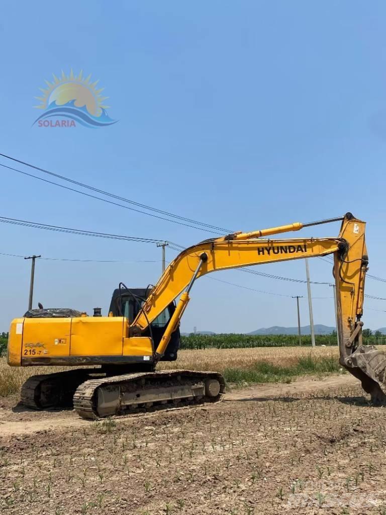 Hyundai Robex 215-7C Crawler excavators