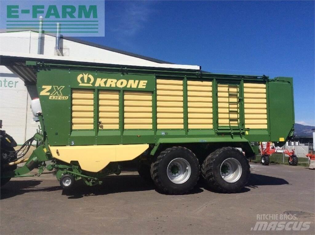 Krone zx 430 gd Grain / Silage Trailers