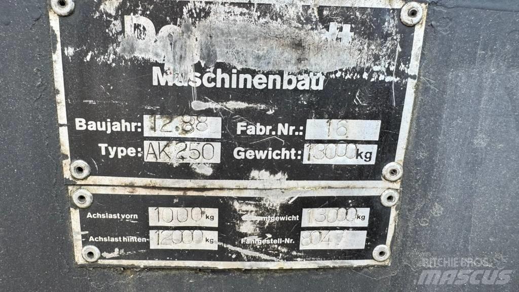 Doppstadt AK 250 Waste Shredders