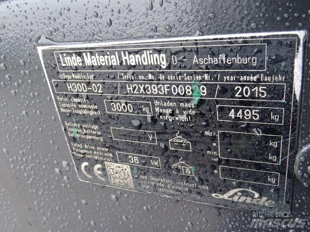 Linde H30D-02 Diesel trucks