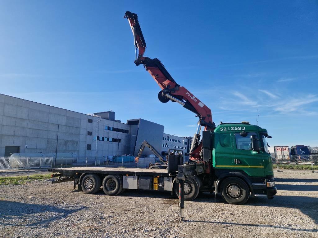 Scania G 410 Truck mounted cranes