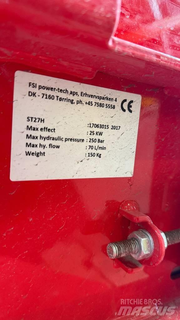 FSI ST27H Stump grinders