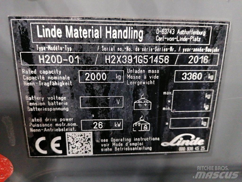 Linde H20D-01 Diesel trucks