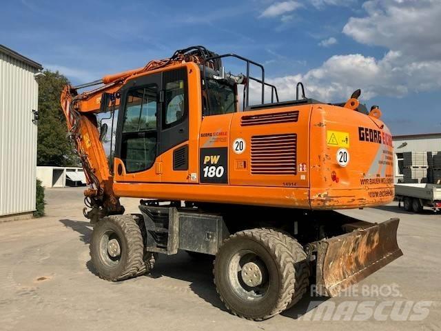 Komatsu PW 180-10 Wheeled excavators