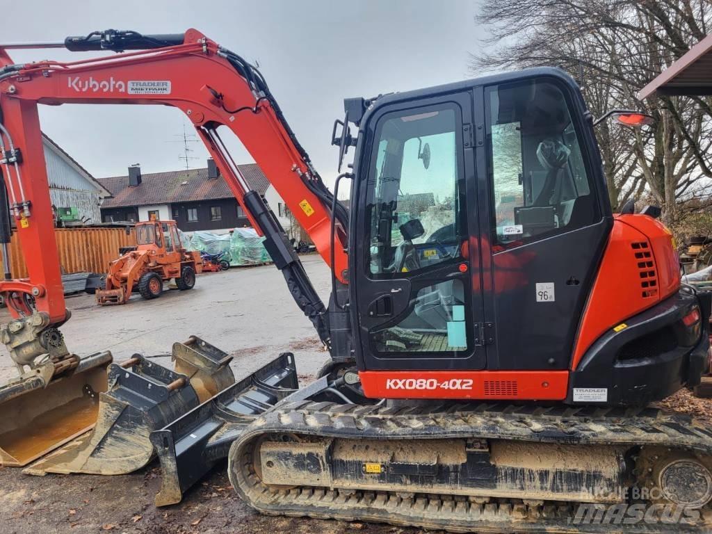 Kubota KX 080-4 Mini excavators < 7t (Mini diggers)