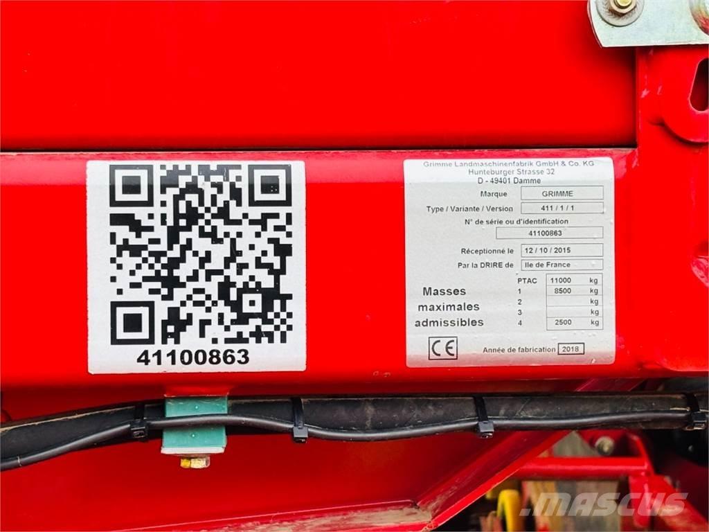 Grimme SE 260 UB Potato harvesters