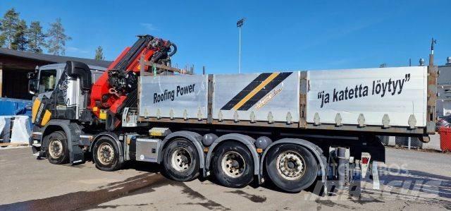 Scania G410 Truck mounted cranes