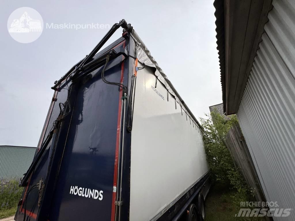  OP höglunds Flissläp Wood chip trailers