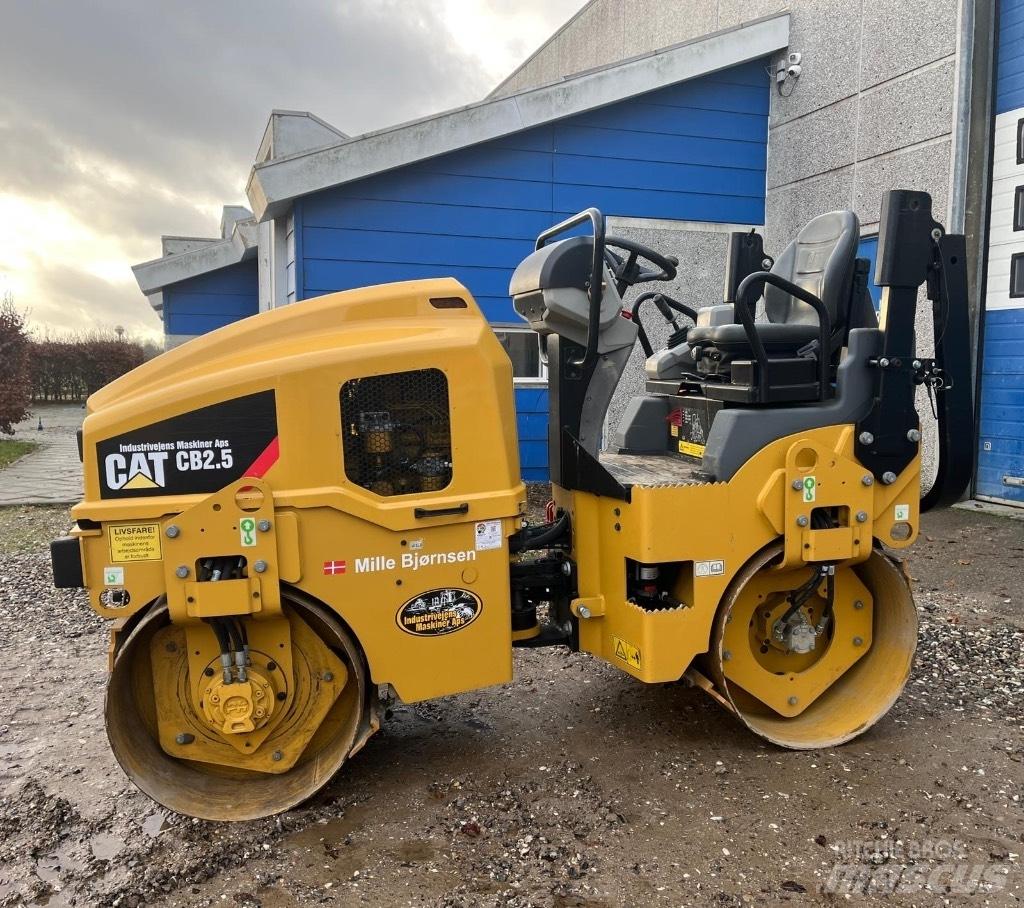 CAT CB 2.5 Twin drum rollers