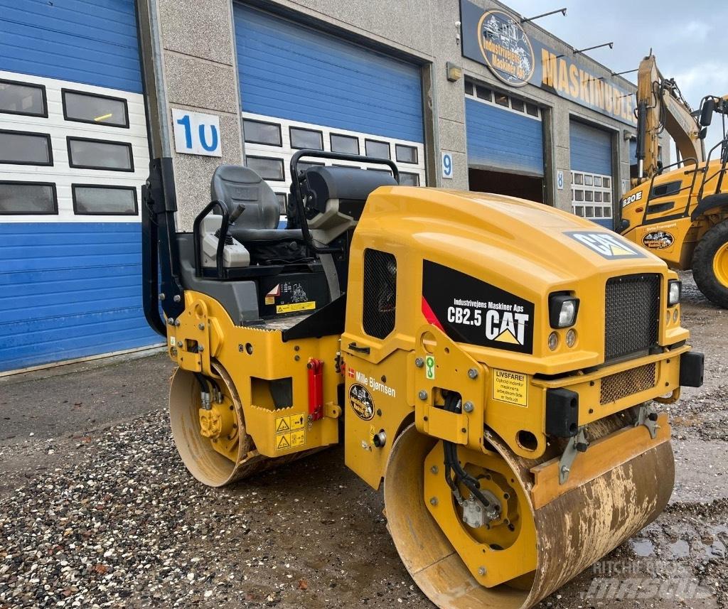 CAT CB 2.5 Twin drum rollers