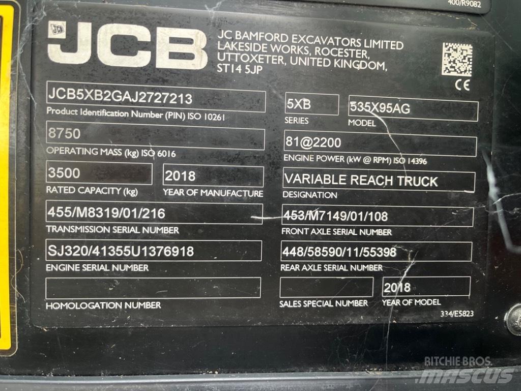 JCB 535-95 Agri Telehandlers