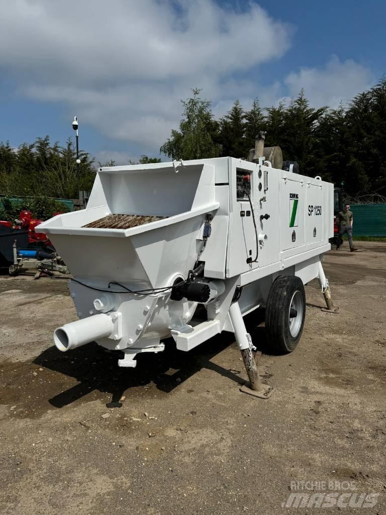 Schwing SP1250 Concrete pumps