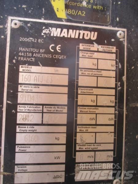 Manitou 160 ATJ Articulated boom lifts