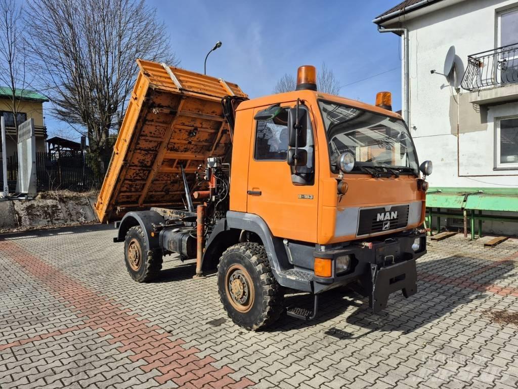 MAN 8 163 Wywrotka Tipper trucks