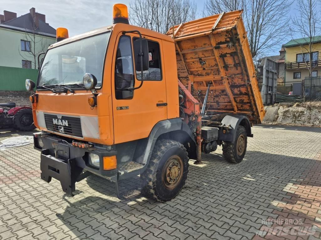 MAN 8 163 Wywrotka Tipper trucks