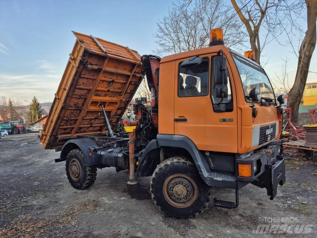 MAN 8 163 Wywrotka Tipper trucks