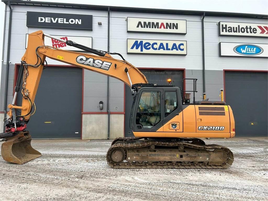 CASE CX210D Crawler excavators