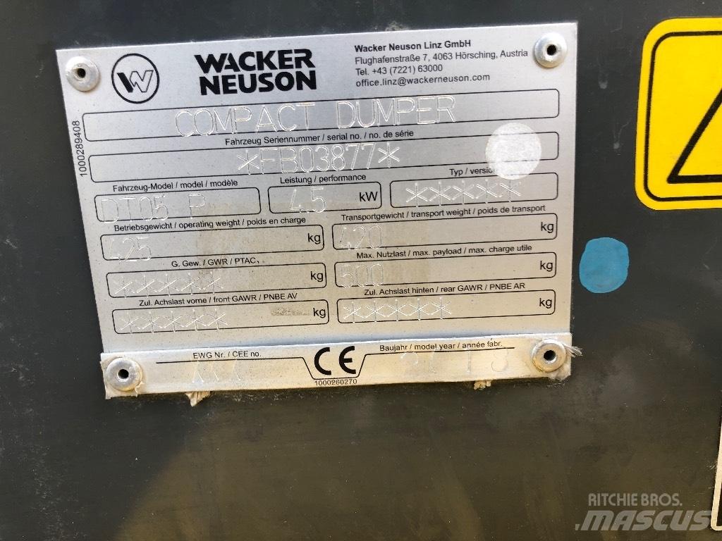Wacker Neuson DT 05 Tracked dumpers