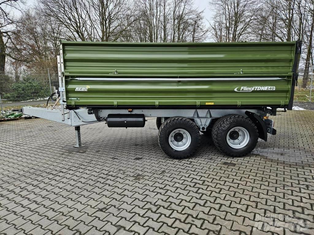Fliegl TDK 140 FOX Bale trailers