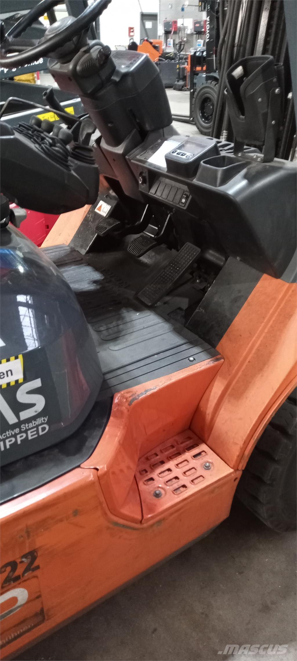 Toyota 02-7FG35 LPG trucks