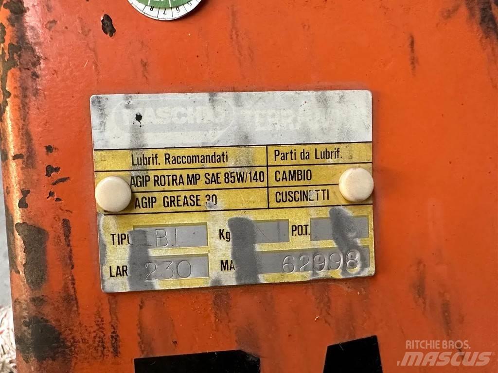 Maschio 230 Other tillage machines and accessories