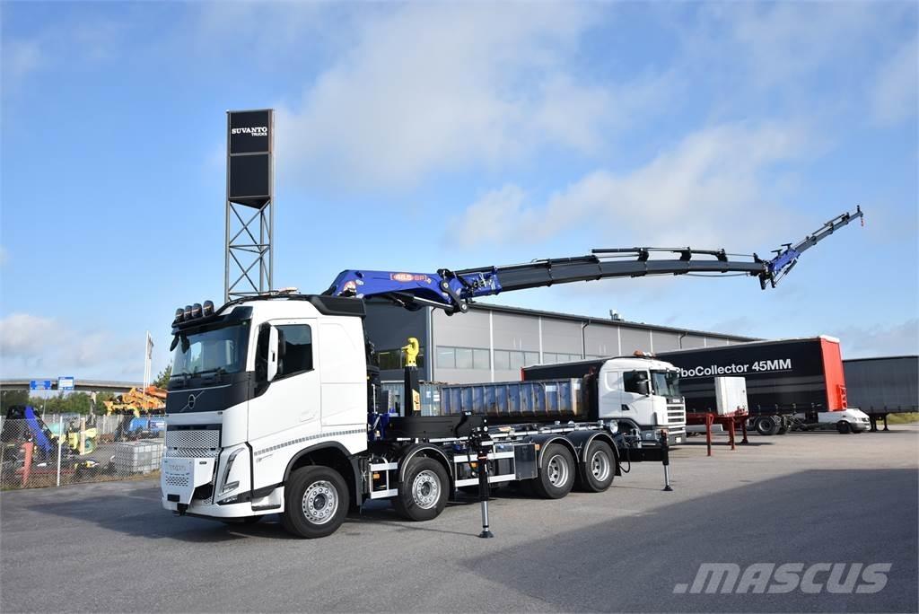 Volvo FH 540 8X4 Truck mounted cranes