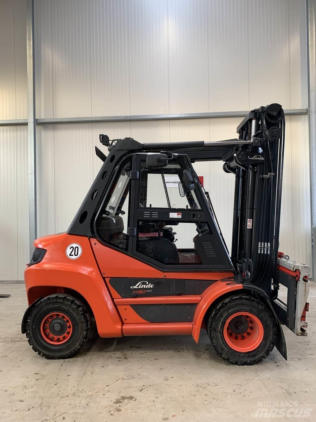 Linde H80D Diesel trucks