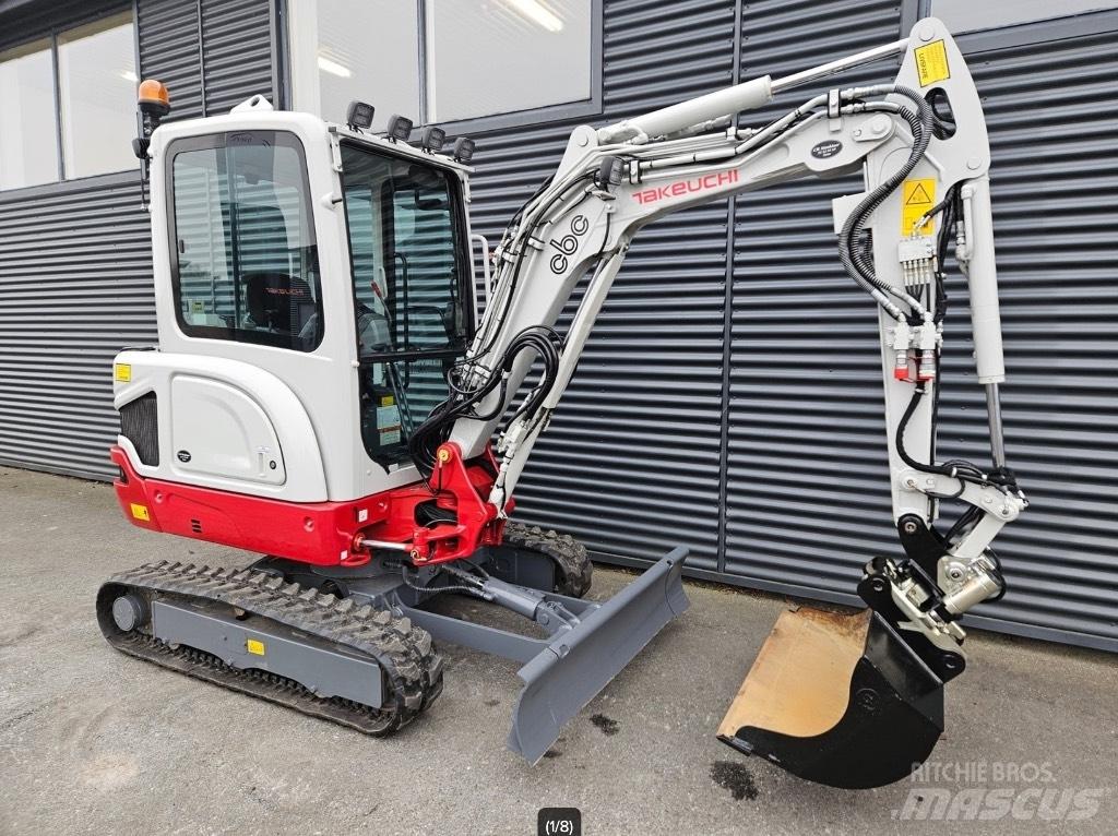 Takeuchi TB 225 Mini excavators < 7t (Mini diggers)