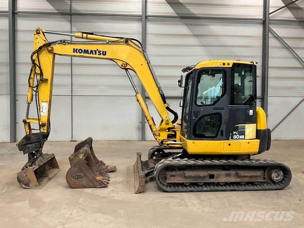 Komatsu PC 80 MR-3 Mini excavators  7t - 12t