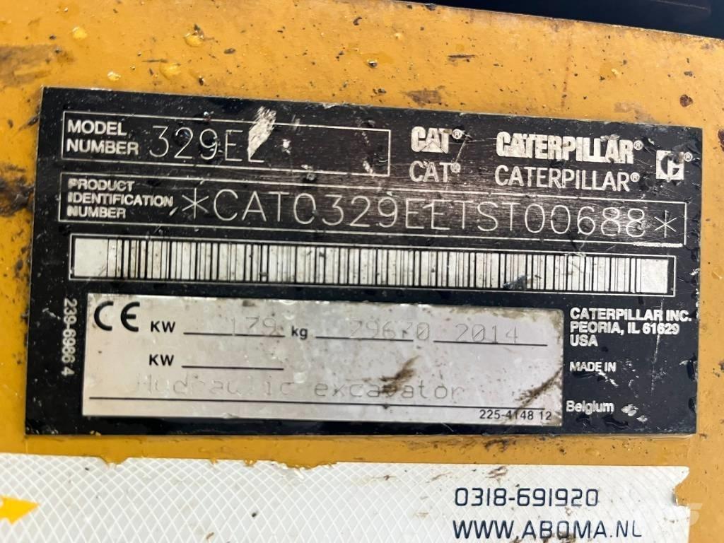 CAT 329 EL Crawler excavators