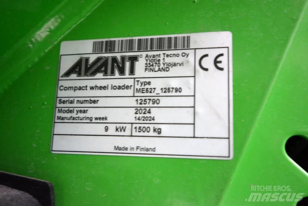 Avant e527 Mini loaders