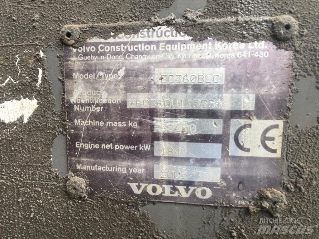 Volvo Ec360blc Crawler excavators
