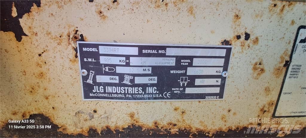 JLG 3394RT Scissor lifts