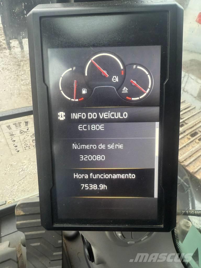 Volvo EC 180 E Crawler excavators