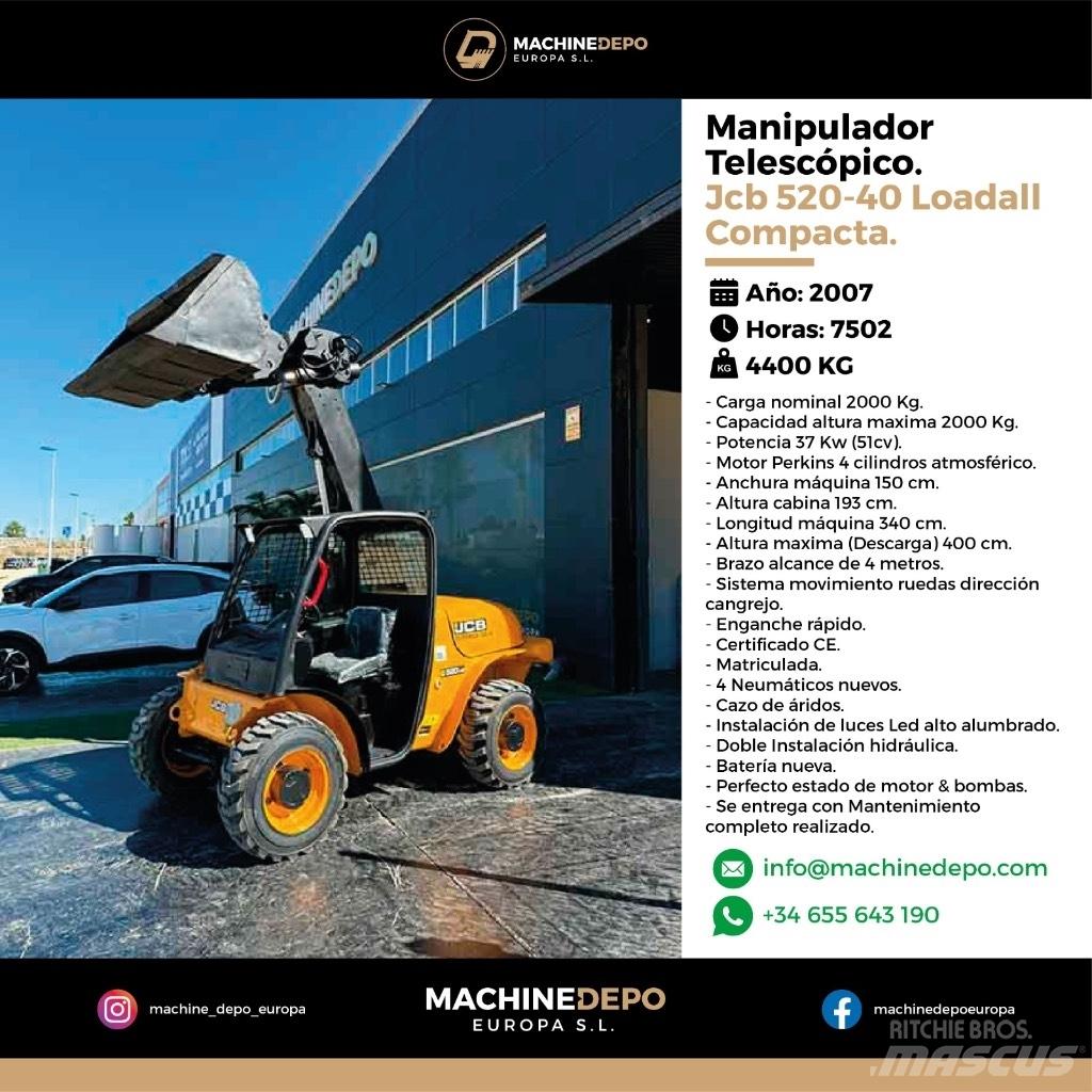 JCB 520-40 Telehandlers