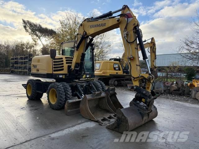 Yanmar B 95 W Wheeled excavators