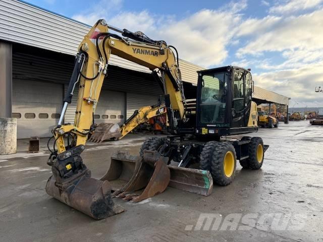 Yanmar B 95 W Wheeled excavators