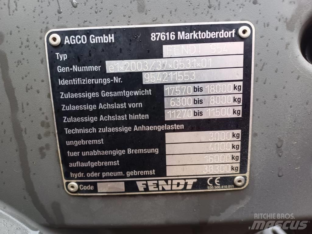 Fendt 939 Tractors