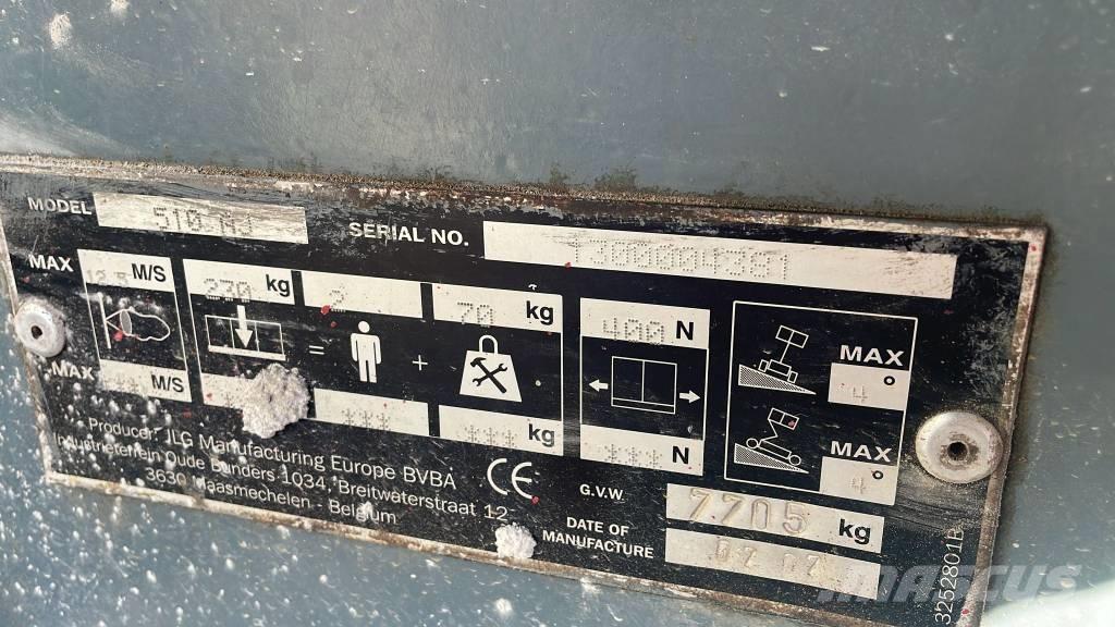 JLG 510 AJ Articulated boom lifts