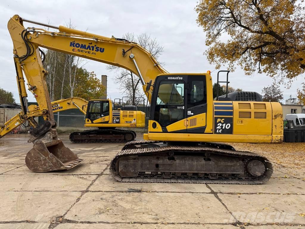 Komatsu PC 210 LC-10 Crawler excavators