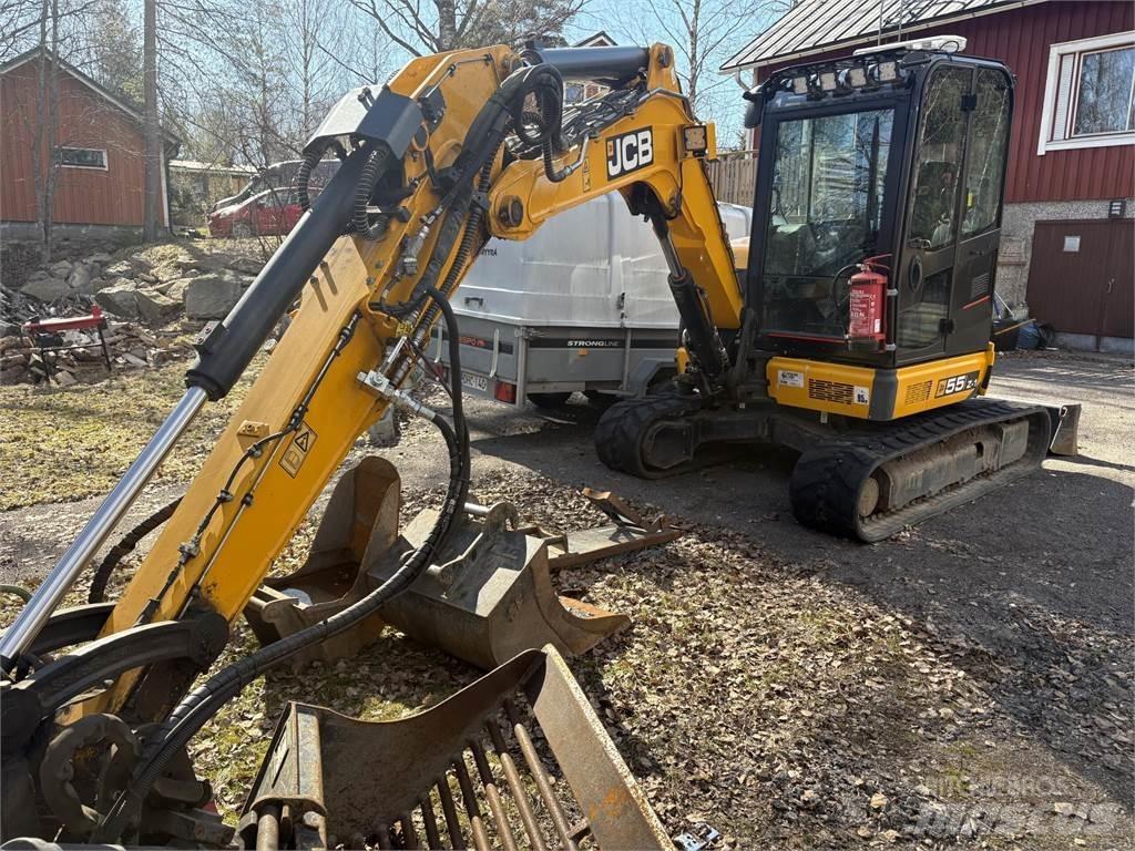 JCB 55Z-1 T3 Crawler excavators