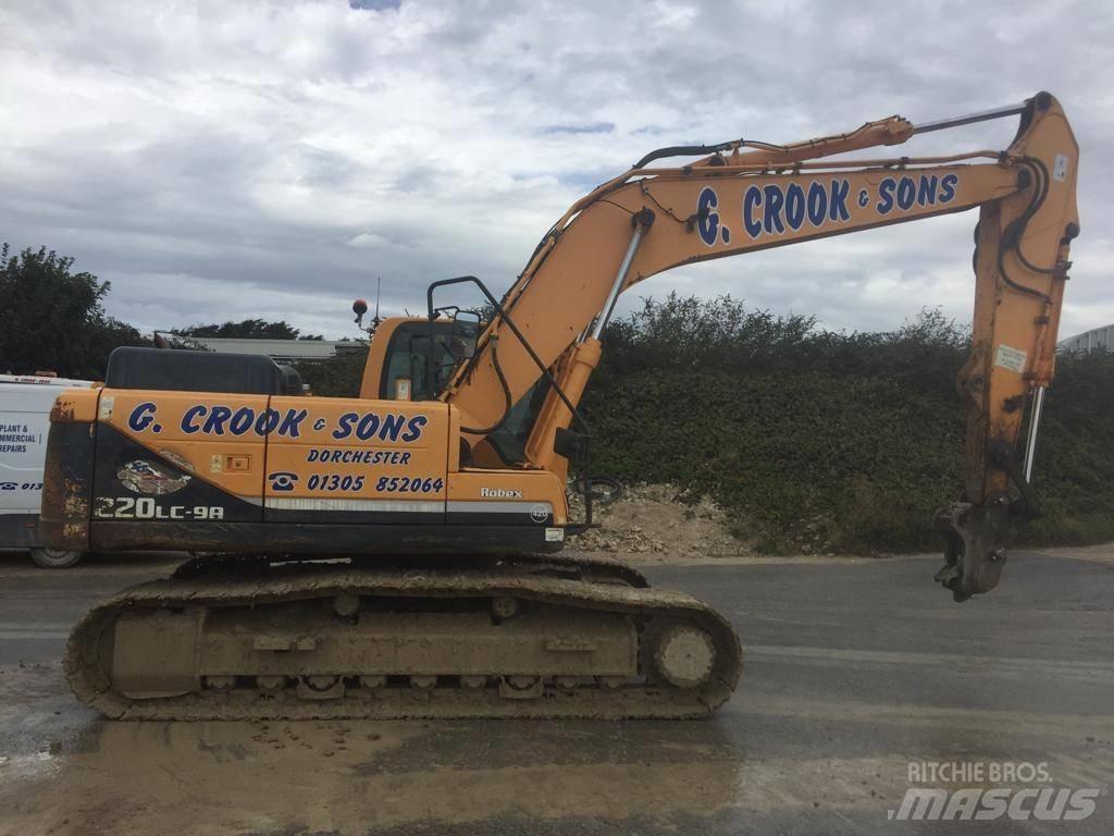 Hyundai Robex 220 LC Crawler excavators
